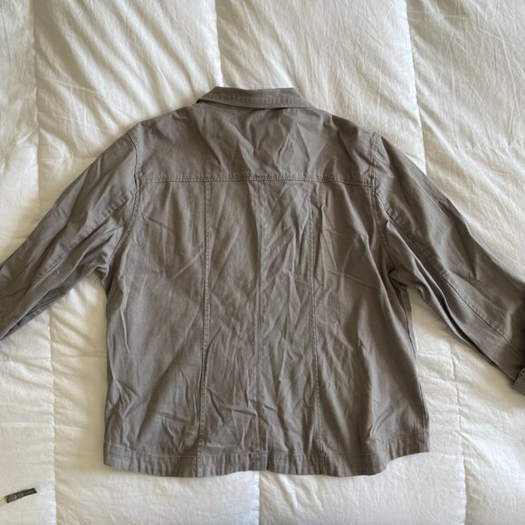 Ashley by 26 International Gray Utility Jacket (sz XL) - Picture 6 of 6